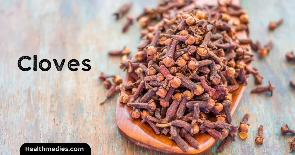 Cloves for tooth pain