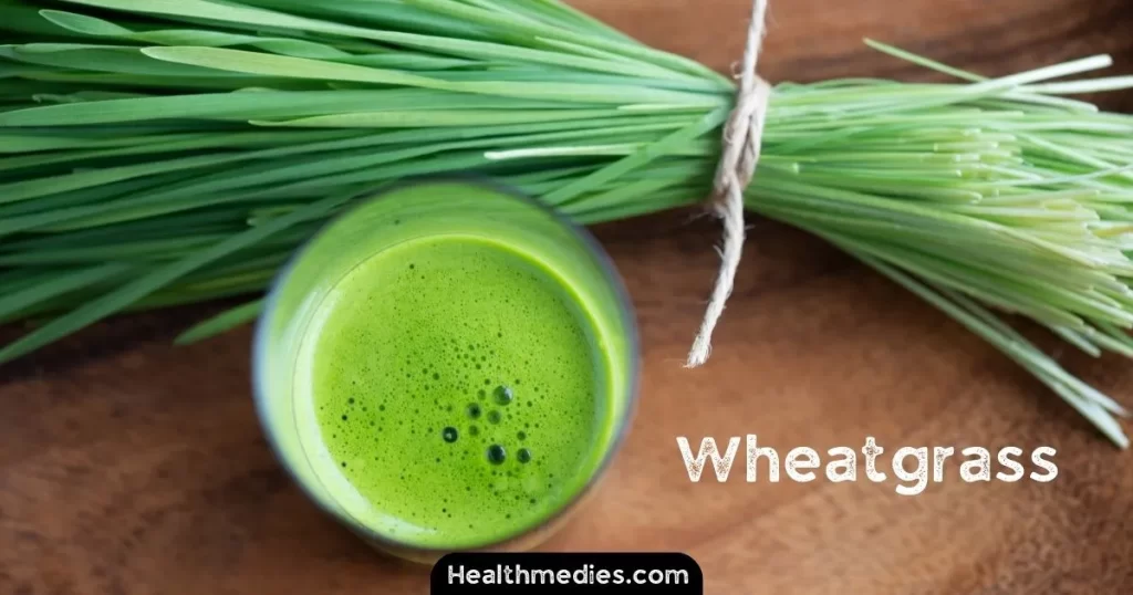 Wheatgrass for tooth pain